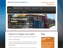 Tablet Screenshot of malagacovecapital.com